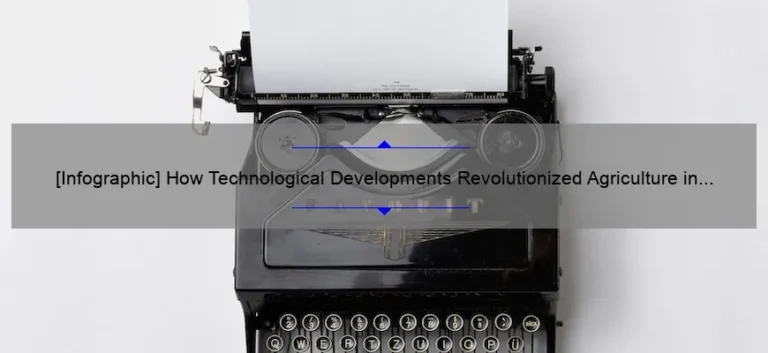 [Infographic] How Technological Developments Revolutionized Agriculture in the South: A Farmer’s Story and Practical Solutions