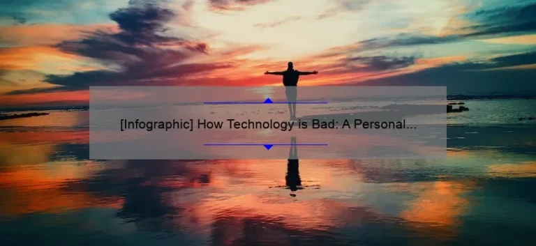 [Infographic] How Technology is Bad: A Personal Story and Practical Solutions for a Healthier Digital Life