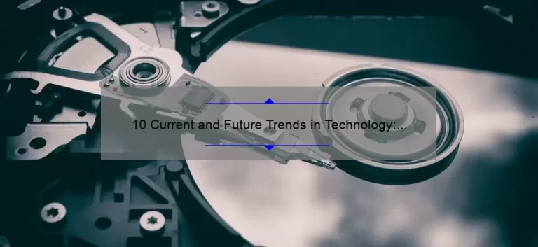 10 Current and Future Trends in Technology: A Story of Innovation and Solutions [Expert Insights]