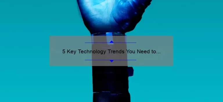 5 Key Technology Trends You Need to Know [And How They’re Changing the Game]