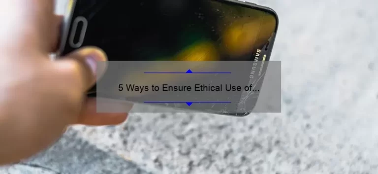 5 Ways to Ensure Ethical Use of Technology: A Personal Story and Practical Tips [For Tech Professionals]