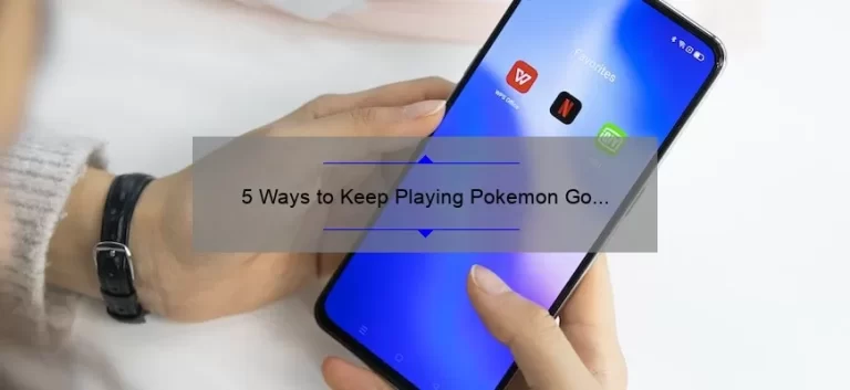 5 Ways to Keep Playing Pokemon Go Offline [True Story + Helpful Tips]