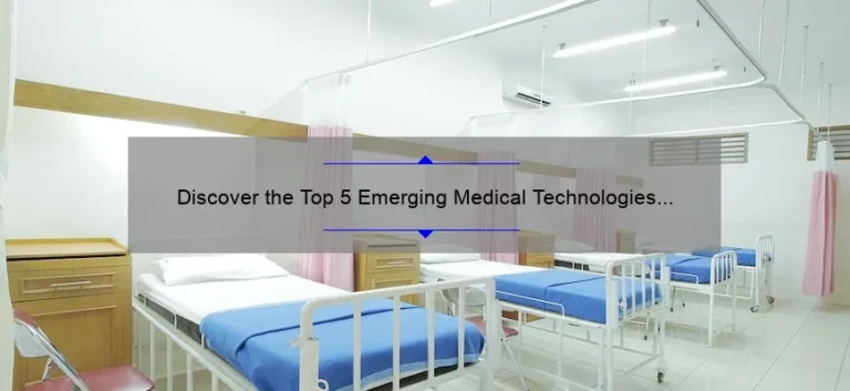 Discover the Top 5 Emerging Medical Technologies of 2020: A Story of Innovation and Hope [Expert Insights]