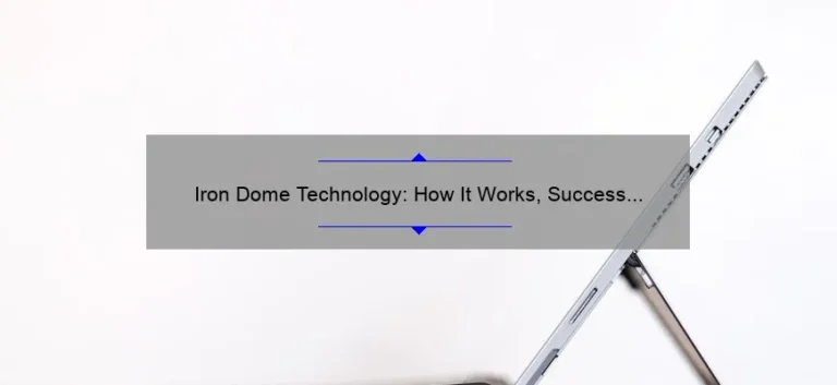 Iron Dome Technology: How It Works, Success Stories, and Key Statistics [Ultimate Guide for Defense Enthusiasts]