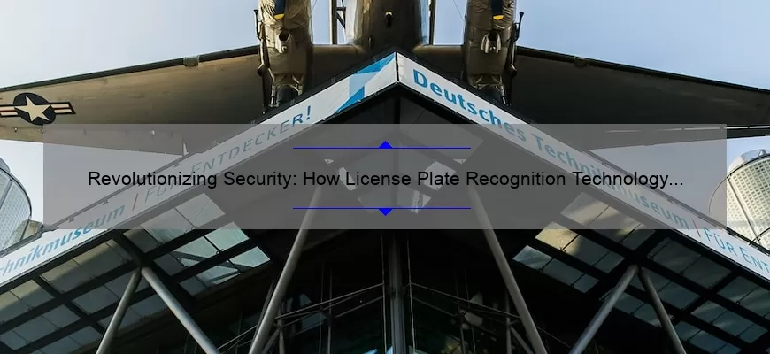 Revolutionizing Security: How License Plate Recognition Technology is Solving Crime [Infographic]