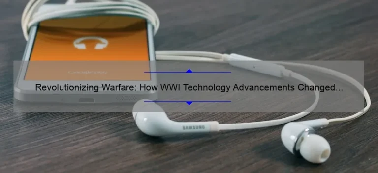 Revolutionizing Warfare: How WWI Technology Advancements Changed the Game [Infographic]