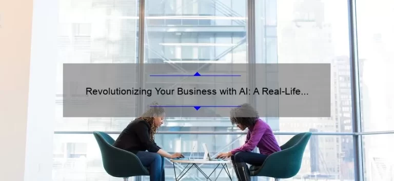Revolutionizing Your Business with AI: A Real-Life Success Story [Infographic]