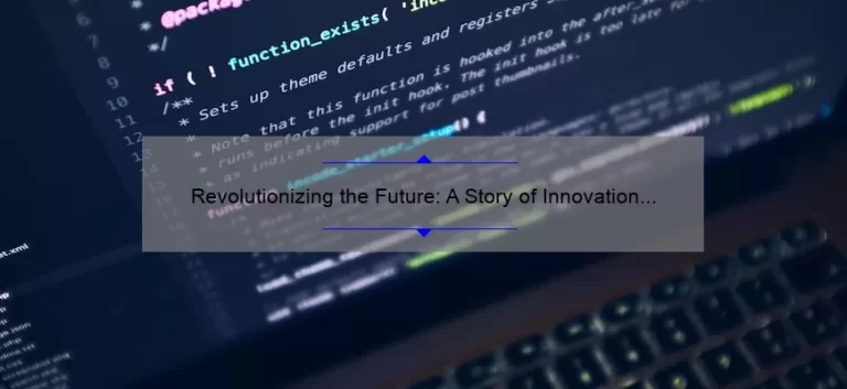 Revolutionizing the Future: A Story of Innovation in Technology [Solving Problems with Numbers and Statistics]