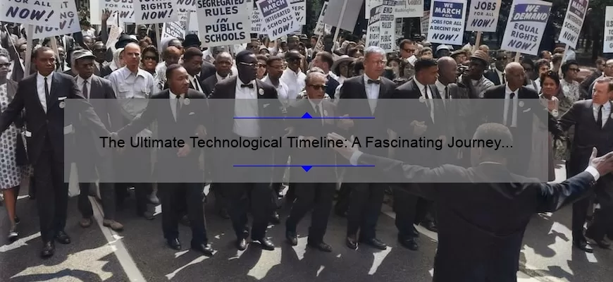 The Ultimate Technological Timeline: A Fascinating Journey Through History [Infographic Included]