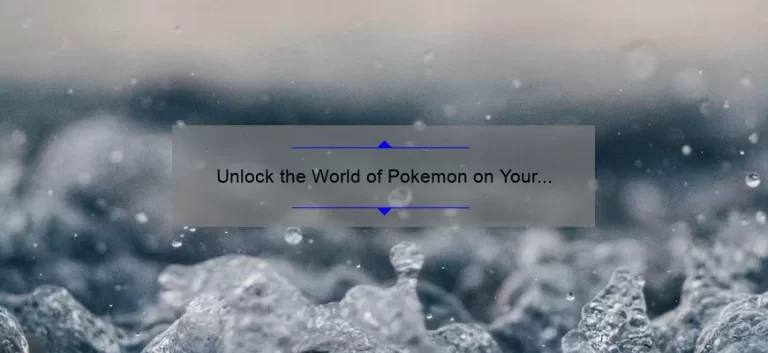 Unlock the World of Pokemon on Your iPhone Without Jailbreak [Step-by-Step Guide + Stats]