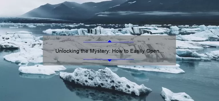 Unlocking the Mystery: How to Easily Open RAR Files on Your iPhone [Step-by-Step Guide with Stats and Tips]