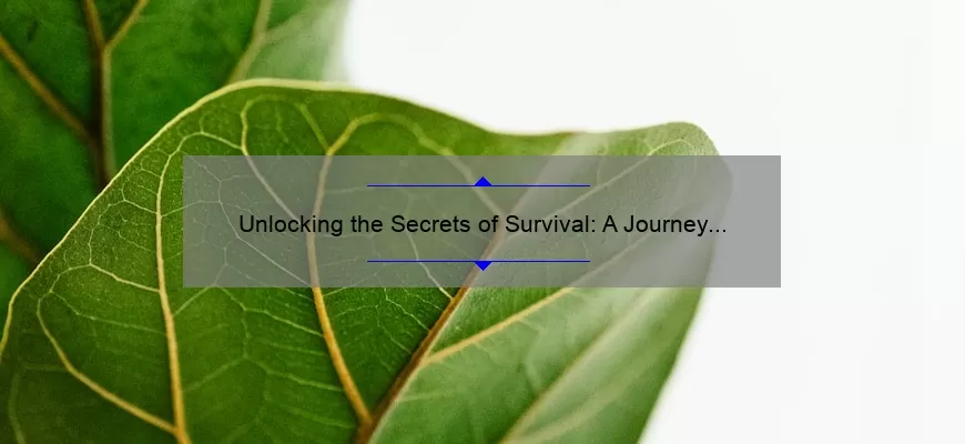 Unlocking the Secrets of Survival: A Journey with John Plant and Primitive Technology [Expert Tips and Fascinating Stories]