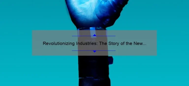 Revolutionizing Industries: The Story of the New AI Technology [Solving Problems with Statistics and Useful Information]